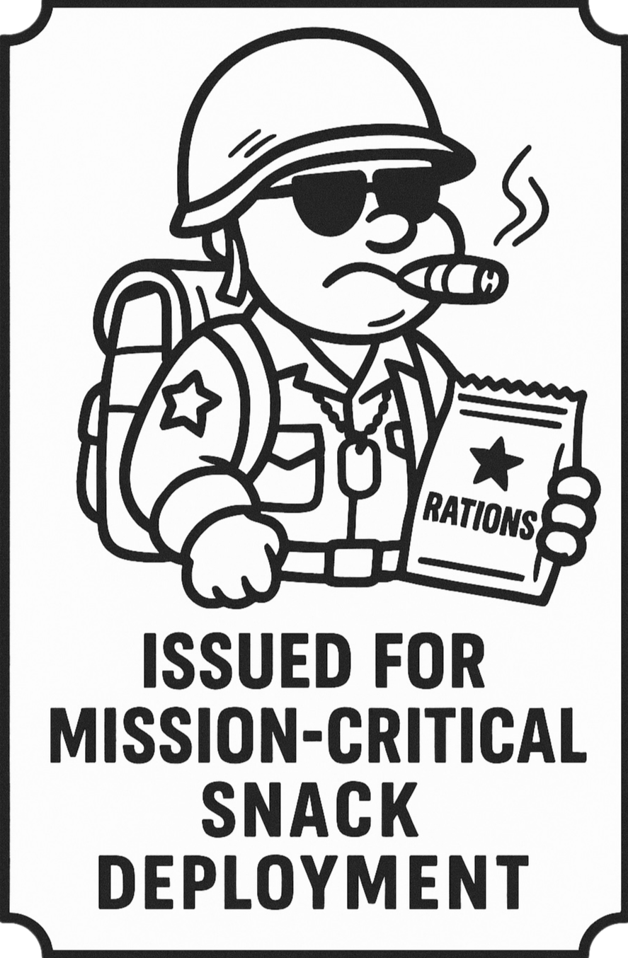 Mission-Critical Snacks